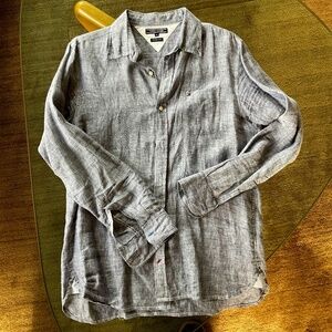 Tommy Hilfinger linen men’s shirt size XL